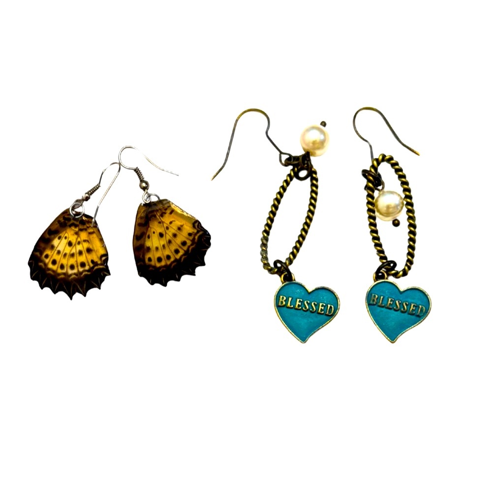 Blessed and Butterfly Earrings
